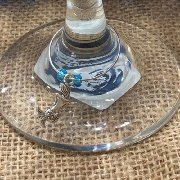 Mermaid You are Mermazing Wine Glass Candle - Picture 11 of 15